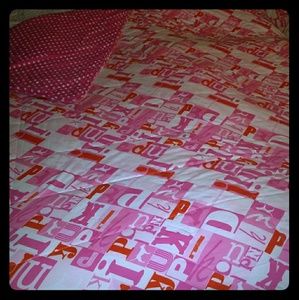 Victoria's Secret PINK HTF comforter